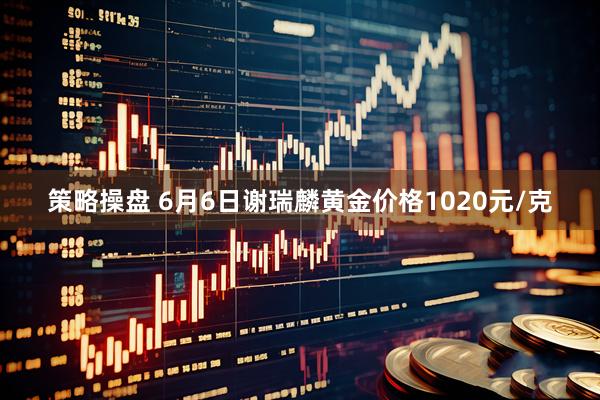策略操盘 6月6日谢瑞麟黄金价格1020元/克
