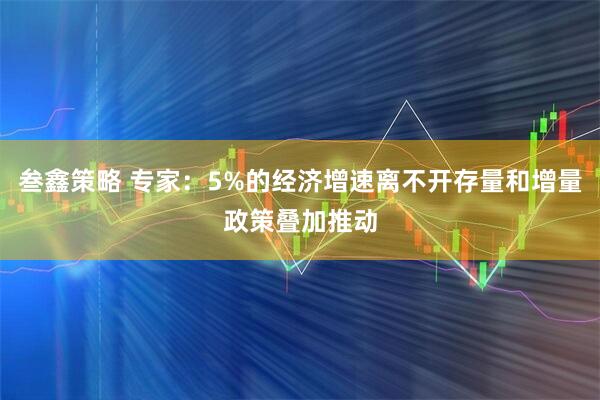 叁鑫策略 专家：5%的经济增速离不开存量和增量政策叠加推动